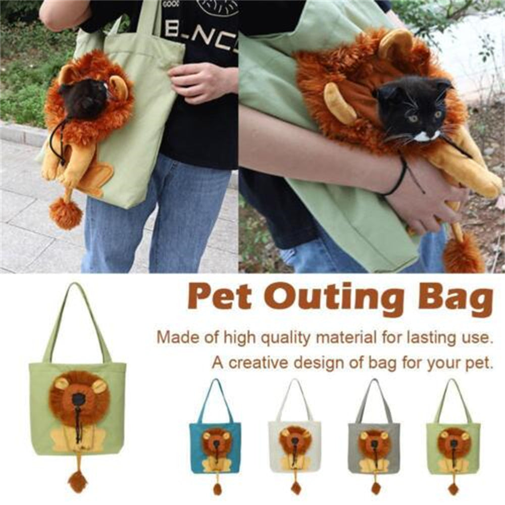 Lion-Design Soft Pet Carrier