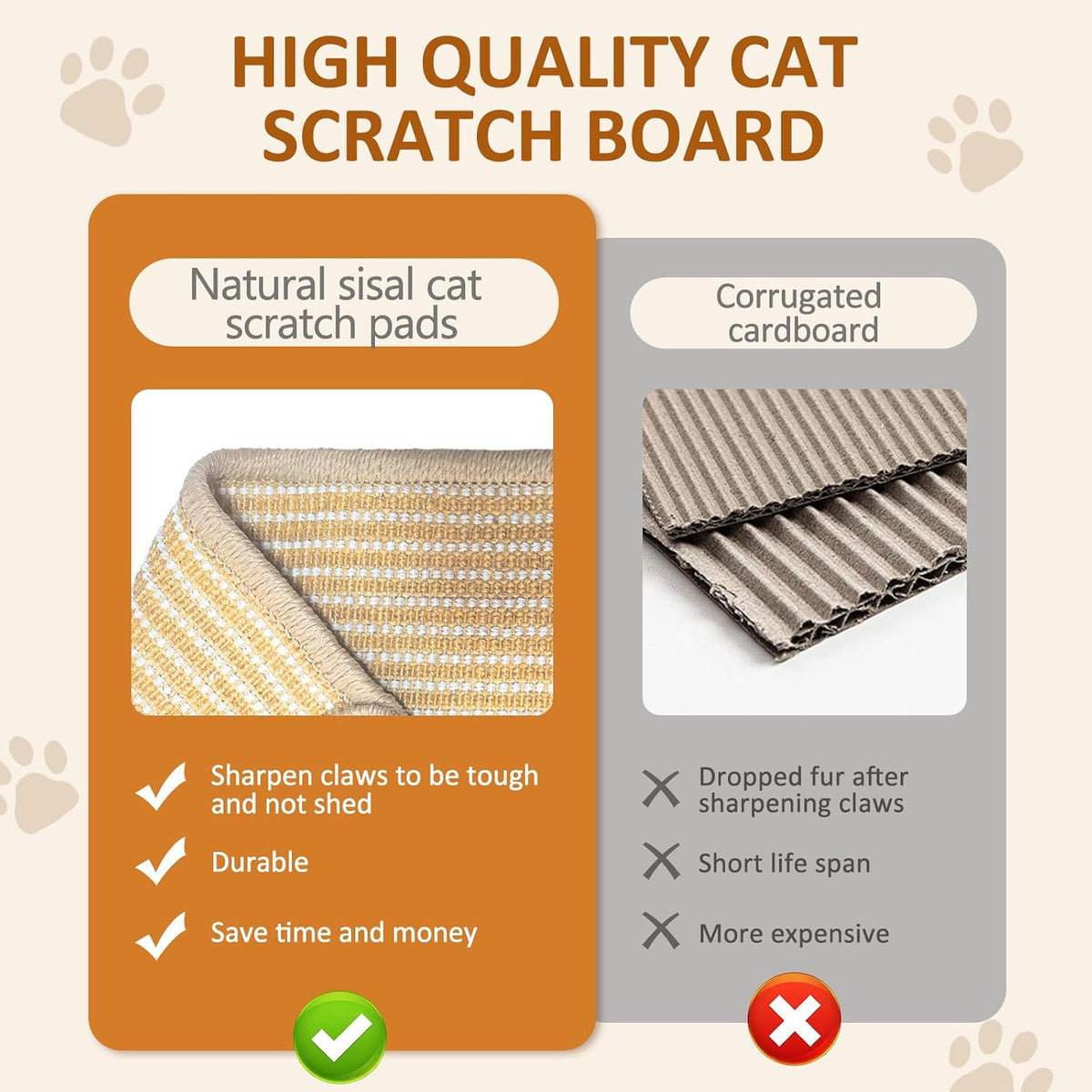 Indulge Your Cat with Our Extra Large Wooden Cat Scratching Lounge - Stylish, Durable, and Perfect for Large Cats!