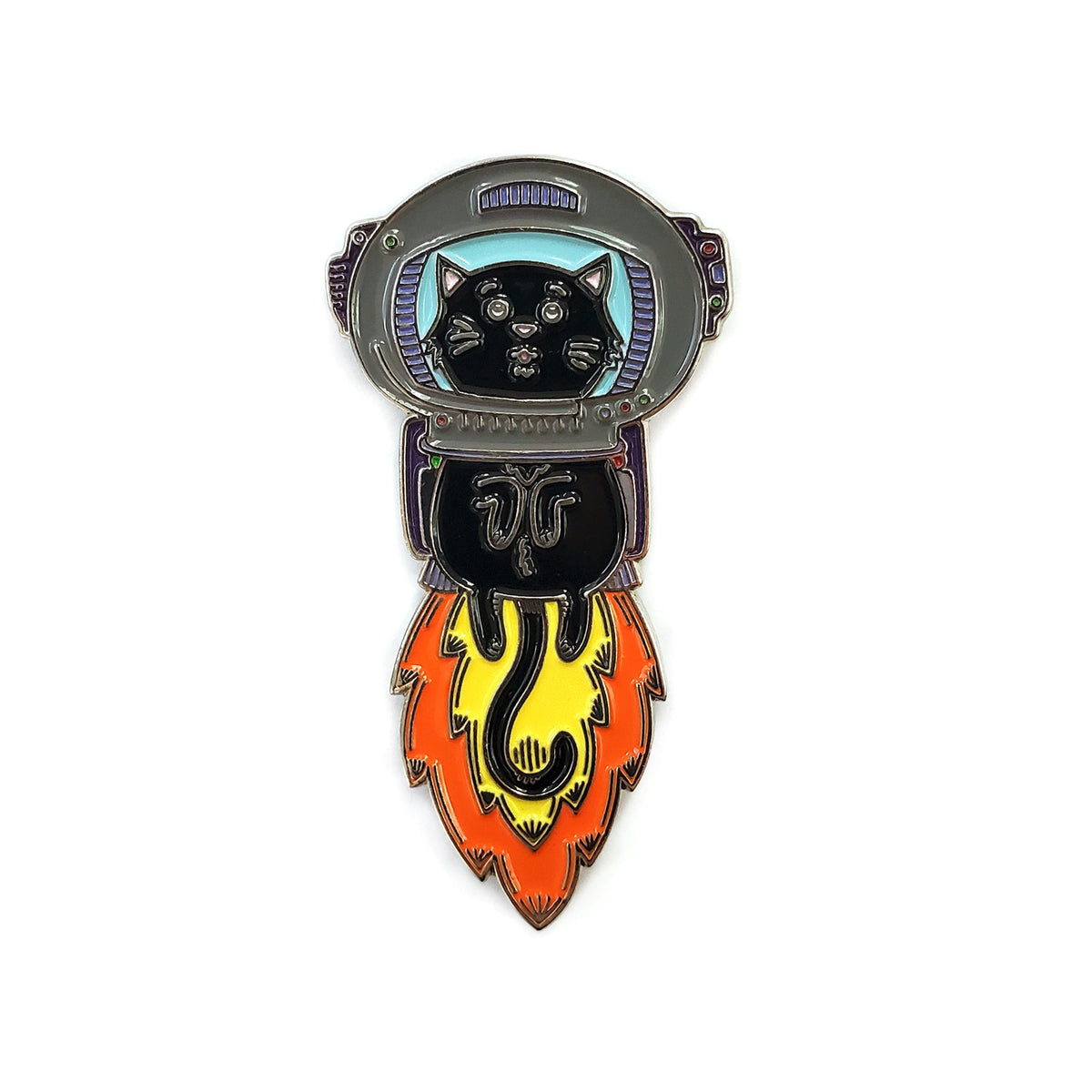 Astronaut Cat Pin