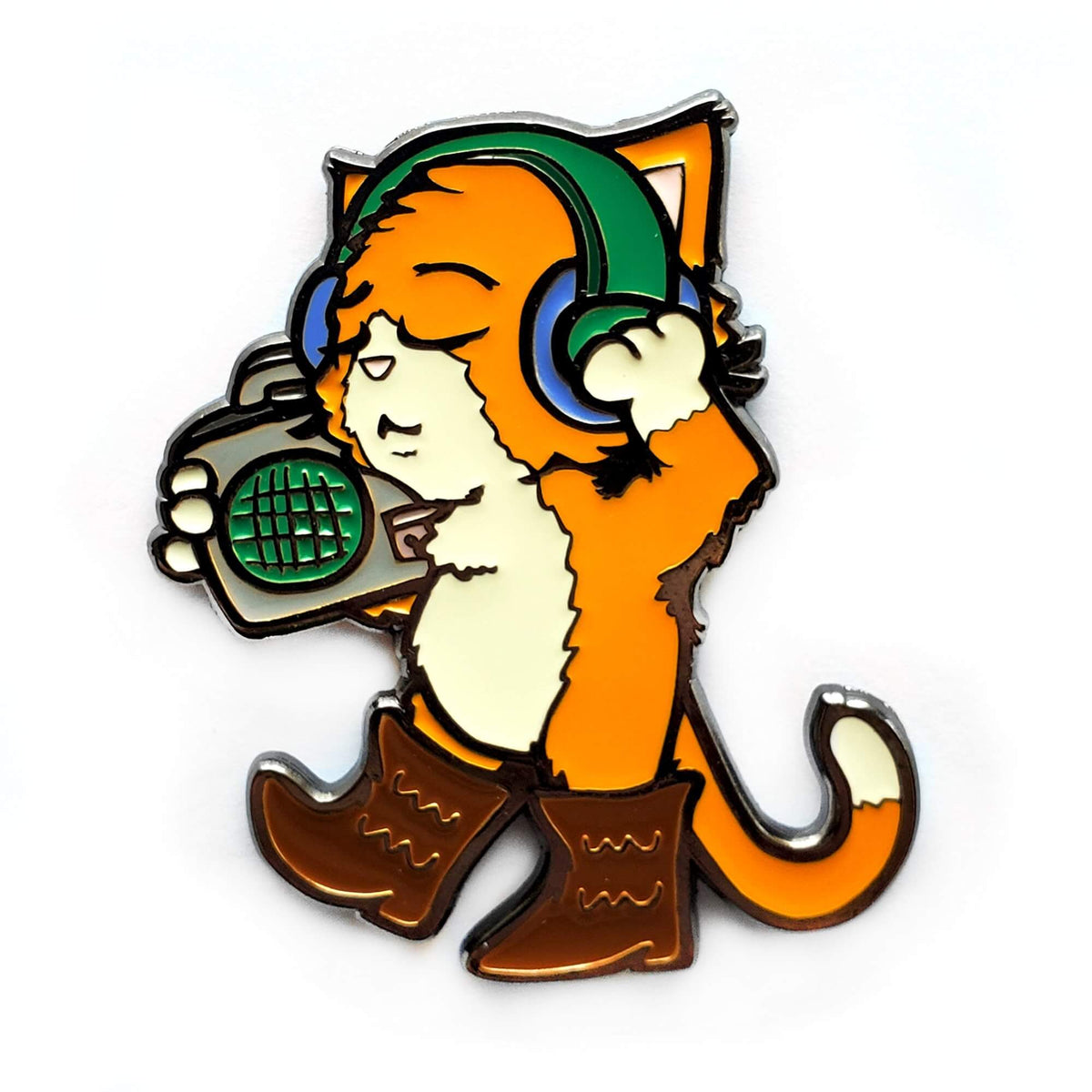 Boots and Cats Pin