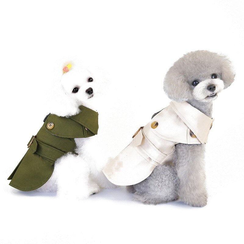 British Style Pet Jacket Coat