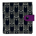 Cotton Fair Trade Wallet - Cat Prints