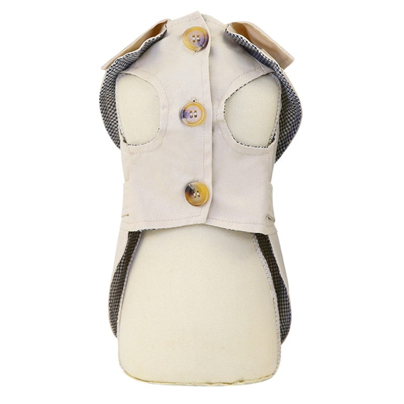 British Style Pet Jacket Coat